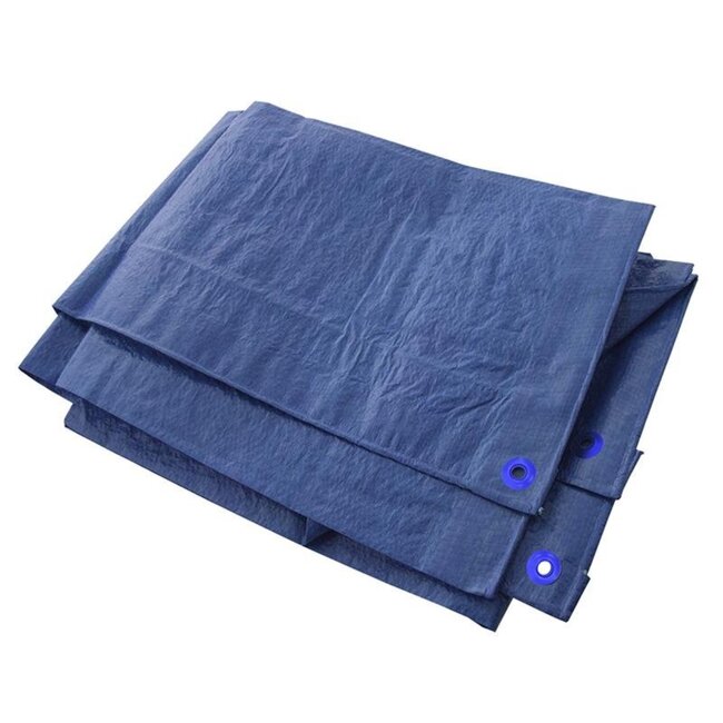 ProPlus Zeilogen - kunststof - 10 mm binnen Ø - 28 mm buiten Ø - blauw - 10 stuks