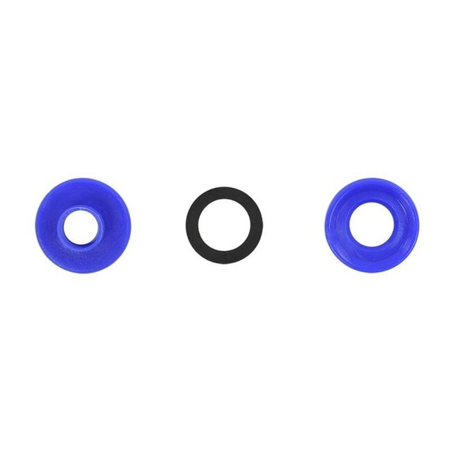 ProPlus Zeilogen - kunststof - 10 mm binnen Ø - 28 mm buiten Ø - blauw - 10 stuks