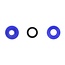 ProPlus Zeilogen - kunststof - 10 mm binnen Ø - 28 mm buiten Ø - blauw - 10 stuks