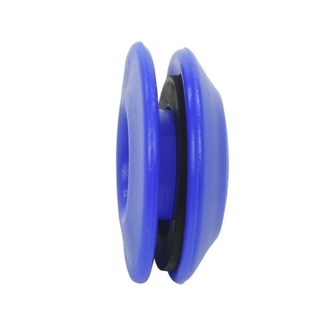 ProPlus Zeilogen - kunststof - 10 mm binnen Ø - 28 mm buiten Ø - blauw - 10 stuks