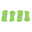 ProPlus Glow in the Dark scheerlijn - reflecterend - 4 mm x 4 meter - set van 4