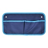 Pro Plus Camping Organizer met Ophangogen - Blauw - 2 Vaks - 40 x 20 cm Pro Plus Camping Organizer met Ophangogen - Blauw - 2 Vaks - 40 x 20 cm
