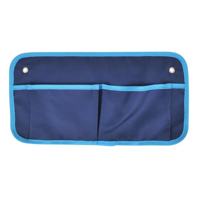 ProPlus Camping organizer - 2 vakken - UV-bestendig - Opvouwbaar - Blauw - 40 x 20 cm