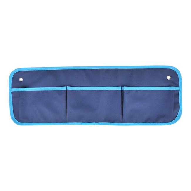 Pro Plus Camping Organizer met Ophangogen - Blauw - 3 Vaks - 60 x 20 cm