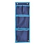 ProPlus Camping organizer - 4 vakken - UV-bestendig - 20 x 57 cm - blauw