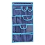 Pro Plus Camping Organizer met Ophangogen - Blauw - 17 Vaks - 39 x 74 cm