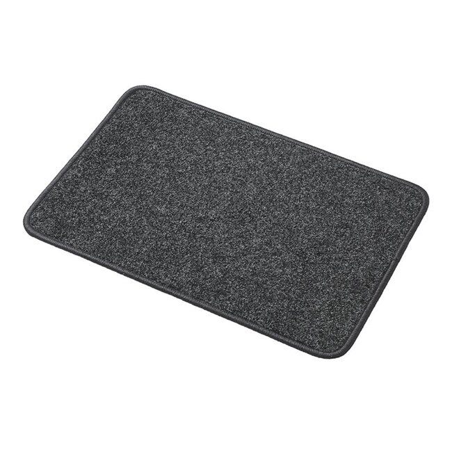 ProPlus Instapmat voor caravan en camper - naaldfilt - anti-slip - 40 x 60 cm - antraciet