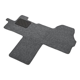 ProPlus Vloermat camper cabine - naaldvilt - anti-slip - antraciet - Fiat Ducato (vanaf 2006)