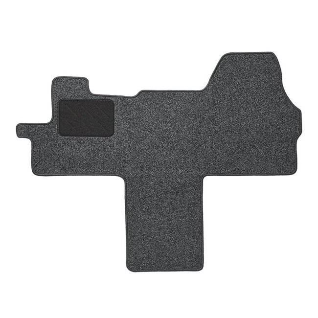 ProPlus Vloermat camper cabine - naaldvilt - anti-slip - antraciet - Fiat Ducato (vanaf 2006)