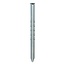ProPlus Geribbelde stalen tentharing - 40 cm - Zilver - Voor zachte bodems