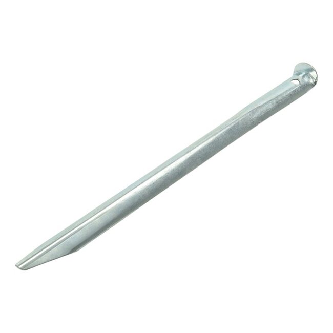 ProPlus Halfronde stalen tentharing - 30 cm - geschikt voor zachte bodems