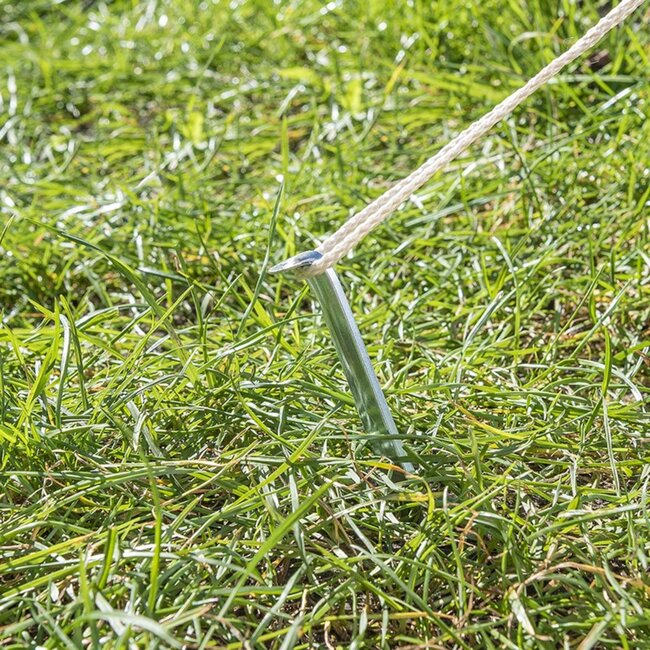 ProPlus Tentharingen - Halfrond - Metaal - 30 cm - Set van 10