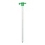 ProPlus Stalen tentharing met kunststof haak - 25 cm - Zilver - Voor zachte bodems