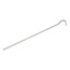 ProPlus Tentharing met open oog - metaal - 22 cm - geschikt voor zachte bodems