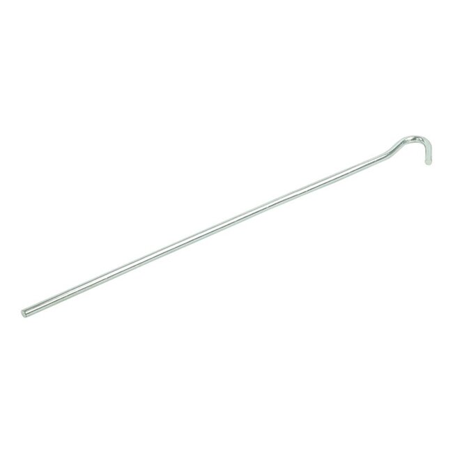 ProPlus Stalen tentharing met open oog - 25 cm - geschikt voor zachte bodems