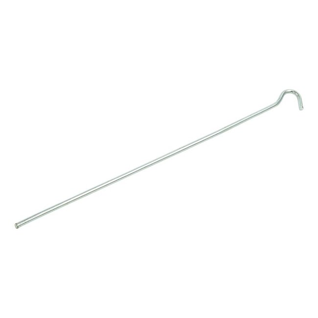 ProPlus Tentharing met open oog - staal - 30 cm - zilver