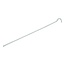 ProPlus Tentharing met open oog - staal - 30 cm - zilver