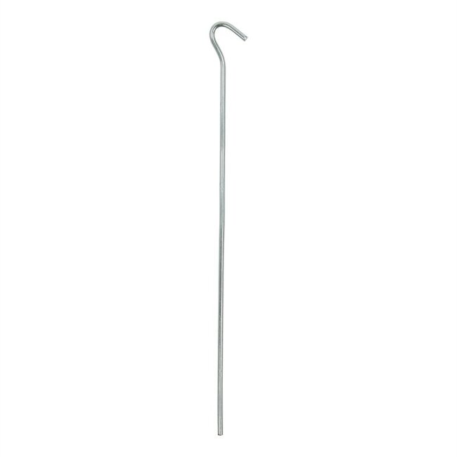 ProPlus Tentharing met open oog - staal - 30 cm - zilver
