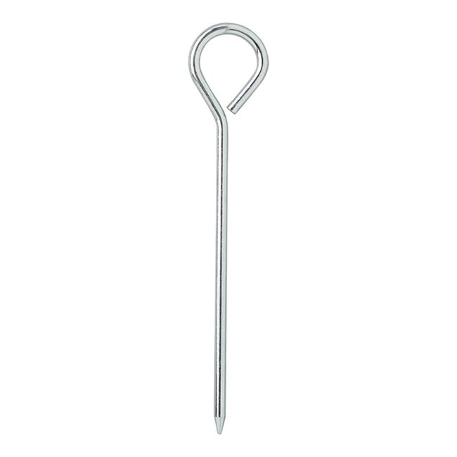 ProPlus Stalen tentharing met oog - 19 cm - 10 stuks - geschikt voor zachte bodems