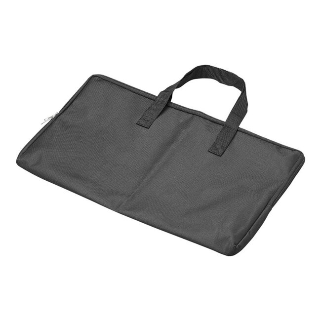 ProPlus Opbergzak voor tentharingen - Compact - Duurzaam - Zwart - 39,5 x 26,5 x 2,5 cm
