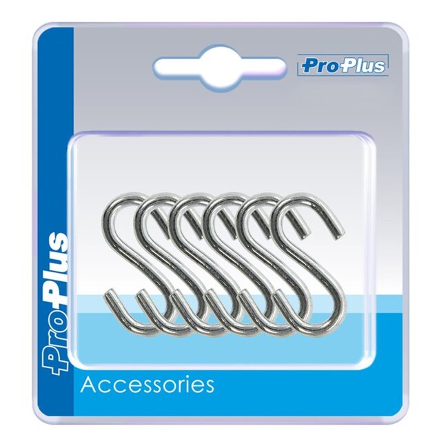 ProPlus S-haak - Ø 3 mm - Compact - 6 stuks - Tentaccessoires