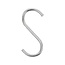 ProPlus S-haak - Chroom - Staal - Ø 4 mm - 62 mm - 6 stuks