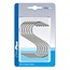 ProPlus S-haak - Ø 4 mm - 6,5 x 7,5 cm - Set van 6 stuks