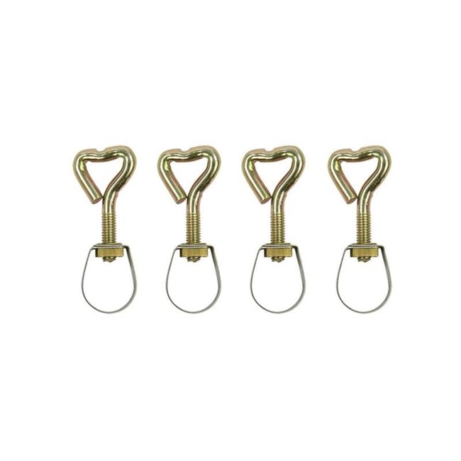 ProPlus Verstelbare stelringen - Ø 17-19 mm - set van 4 stuks