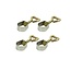 ProPlus Verstelbare stelringen - Ø 17-19 mm - set van 4 stuks