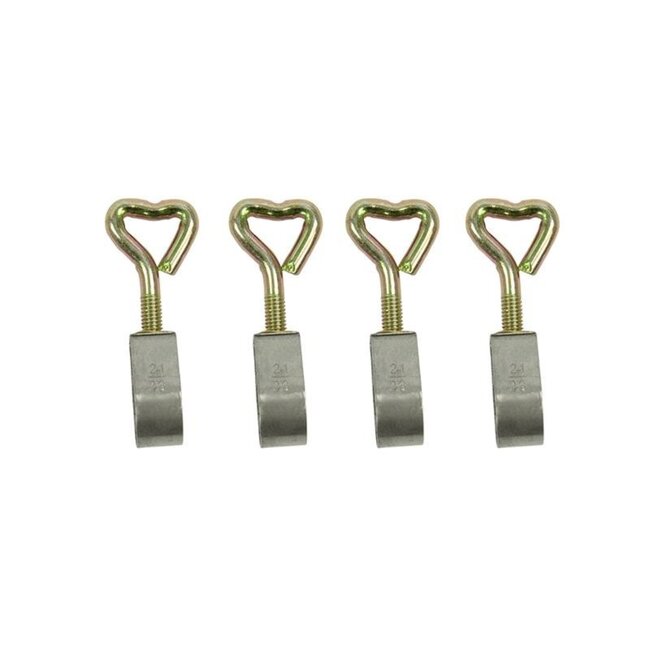 ProPlus Verstelbare stelringen - Ø 21-23 mm - set van 4 - tentaccessoires