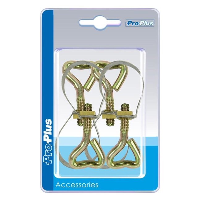 ProPlus Verstelbare stelringen - Ø 26-28 mm - set van 4 stuks