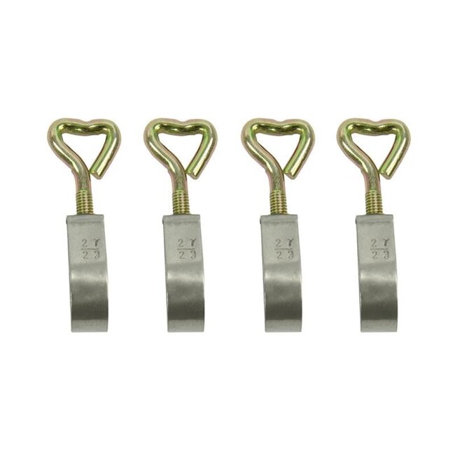 ProPlus Verstelbare stelringen - Ø 26-28 mm - set van 4 stuks