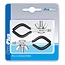 ProPlus Daksteunklem - Staal - Gecoat - Ø 25-28 mm - 65 mm - 2 stuks