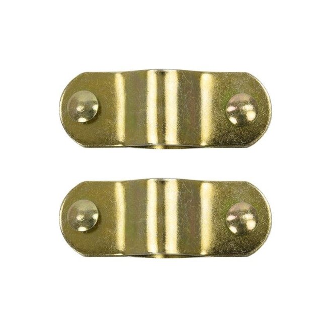 ProPlus Daksteunklem - Dubbel - Metaal - Ø 22-25 mm - 85 mm - 2 stuks