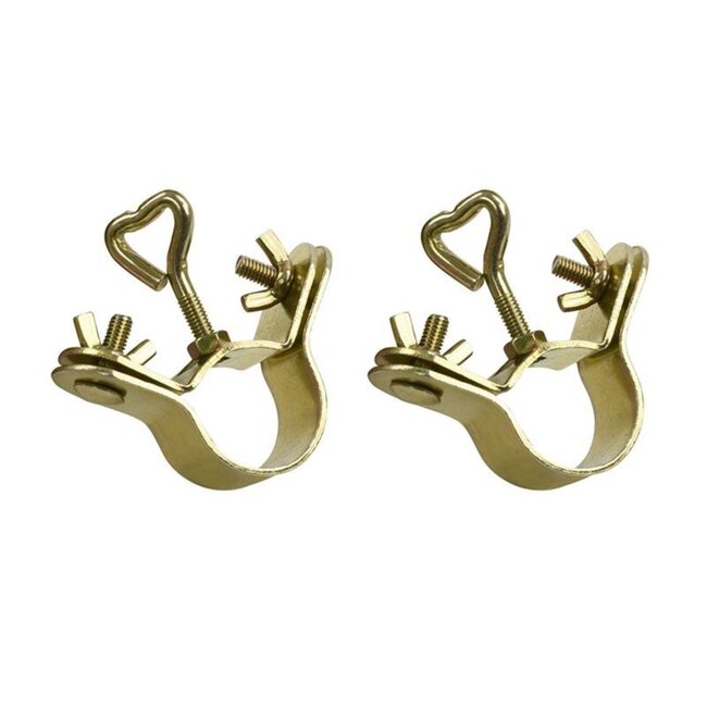 ProPlus Daksteunklemmen - Hoek - Metaal - Ø 28-32 mm - 2 stuks