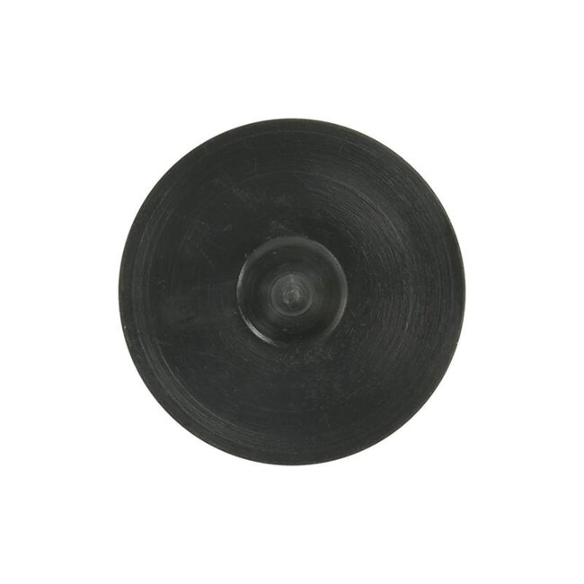 ProPlus Tentpuntdop - kunststof - Ø 19 mm - zwart - 4 stuks