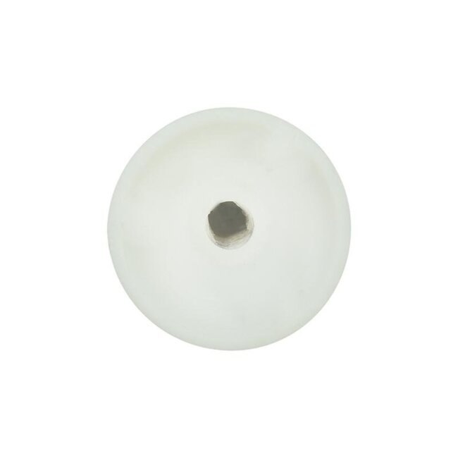 ProPlus Regenkapjes voor tentstokken - Ø 30 mm - kunststof - wit - 4 stuks