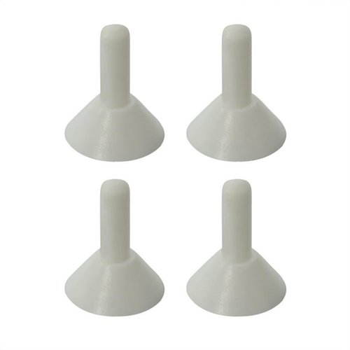 Pro Plus Regenkapje voor Tentstok - Ø 30 mm - Kunststof - Wit - 4 stuks Pro Plus Regenkapje voor Tentstok - Ø 30 mm - Kunststof - Wit - 4 stuks