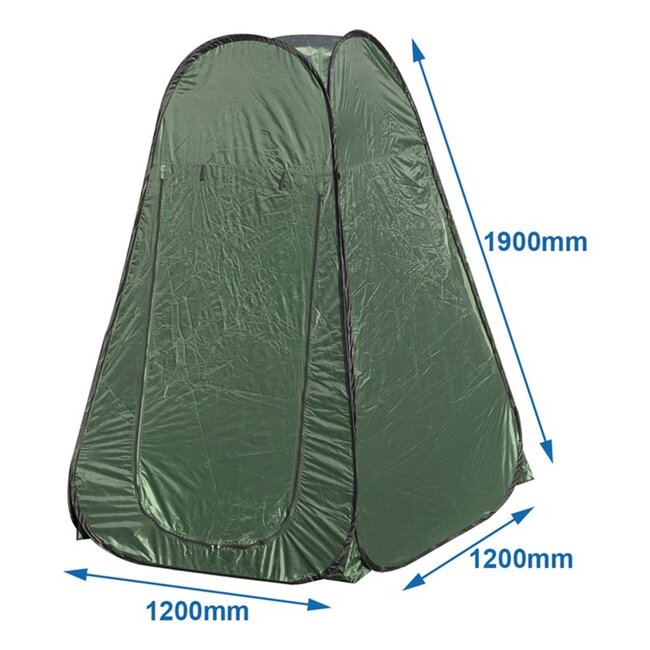 ProPlus Pop-up tent - multifunctioneel - met draagtas - 120 x 120 x 190 cm