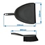 ProPlus Compacte stoffer en blik set - 22 x 33 cm - Grijs/Zwart - Ideaal voor kamperen