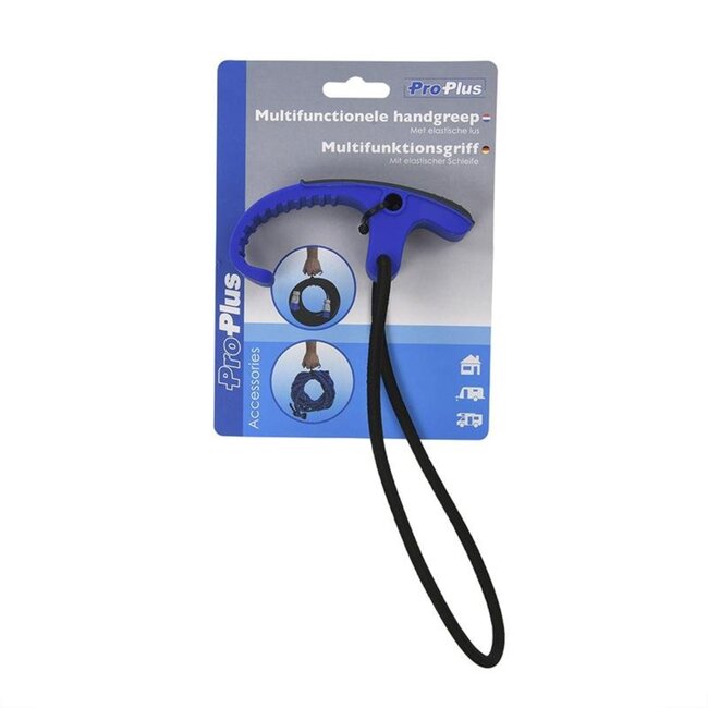 ProPlus Multifunctionele handgreep met elastische lus - herbruikbaar en ergonomisch - met ophangoog
