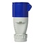 ProPlus Contrastekker - 16 Ampère - IP44 - 230 Volt - 3-polig - Blauw/Wit