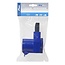 ProPlus Haakse CEE contrastekker met stopcontact - 16A - IP44 - 230V - 3-polig - blauw/wit