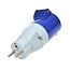 ProPlus Verloopstekker Schuko naar CEE - Kort Model - 16A - IP44