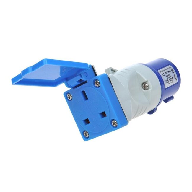 ProPlus Verloopstekker CEE naar UK - Kort Model - 16A - IP44