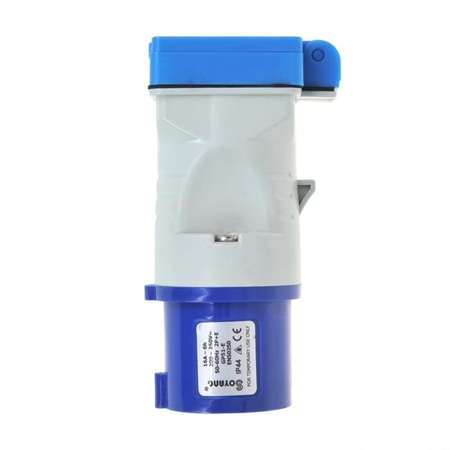 ProPlus Verloopstekker CEE naar UK - Kort Model - 16A - IP44