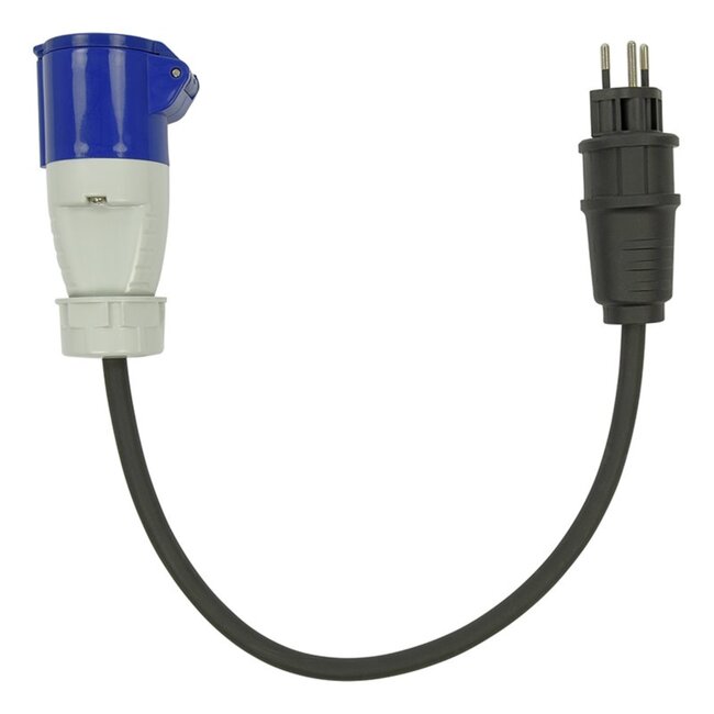 ProPlus Verloopkabel - Zwitserse stekker naar CEE - 40 cm - IP44 - 3 x 1.5 mm²