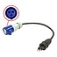 ProPlus Verloopkabel - Zwitserse stekker naar CEE - 40 cm - IP44 - 3 x 1.5 mm²