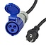 ProPlus Verloopkabel - 40 cm - Schuko naar CEE - 3 x 1.5 mm² - IP44