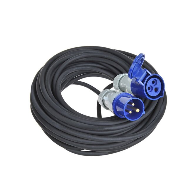 ProPlus Verlengkabel - 40 meter - Neopreen - 3 x 1.5 mm² - IP44